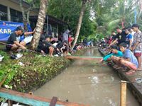 Ratusan Mancing Mania Ikuti Lomba Mancing ST Widya Mekar Mancing