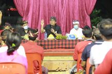 Bupati Giri Prasta Serap Masukan Krama Desa Adat Darmasaba Serap Aspirasi