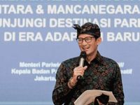 Guna Mendukung Pemulihan Sektor Pariwisata, Sandiaga Uno Sampaikan Keinginan untuk Berkantor di Bali Asal Bapak Senang