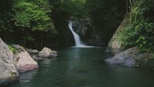 Pemandangan Eksotis dari Air Terjun Kroya Air Terjun Kroya