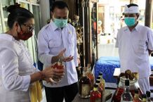 Tindaklanjuti Rakor Gernas BBI di Bali, Sekda Dewa Indra Tinjau UMKM BALIBEL UMKM
