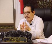 Wagub Cok Ace Rapat Dengar Pendapat Bersama BLUD DPD RI Dengar