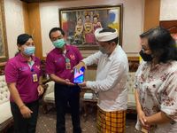 Walikota Rai Mantra Luncurkan Aplikasi BIMA HUT BaliMEd