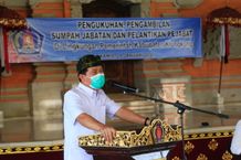 Bupati Suwirta: ASN Harus Tumbuhkan Jiwa Enterpreneur Birokrasi Pelantikan Pejabat
