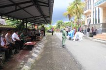 Bupati Artha Hadiri Penilaian Lomba Desa Tangguh Dewata di Desa Penyaringan Lomba Desa Tangguh Dewata