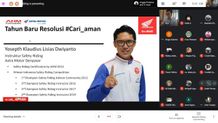 Edukasi Pentingnya Pakai Helm, Astra Motor Bali Gelar Webinar Ajak Siswa untuk #Cari_Aman Selamat di Jalan Safety Riding