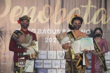 Pasangan I Made Jaya Agastya dan Putu Arista Wahyu Devani Dinobatkan Sebagai Jegeg Bagus Badung 2020 Jegeg Bagus Badung