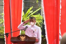 Awali Tugas Sebagai Walikota, Jaya Negara Pimpin Apel HUT Kota Denpasar HUT Kota Denpasar