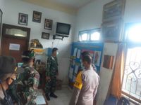 Dandim Badung Tinjau Langsung Kesiapan Posko Satgas Covid-19 di Desa Pemogan Desa Tangguh