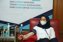 Sinergi BUMN Dukung Donor Plasma untuk Penderita Covid-19 Donor Plasma