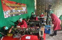 Kodim Tabanan Gelar Donor Darah dan Donor Plasma Konvalesen Donor Darah