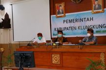 Bupati Suwirta Pimpin Rapat Koordinasi Tim Satgas Covid-19 Kabupaten Klungkung Isolasi