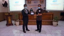 Sekda Winastra Hadiri Acara Inagurasi JCI Semarapura 2021 Pelantikan JCI