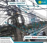 Ini Ciri Tiang dan Kabel Milik PLN Kabel PLN