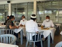 Saat Pamitan dengan Wartawan, Rai Mantra dan Jaya Negara Apresiasi Peran Jurnalis Denpasar Pamitan