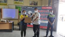 Edukasi #Cari_Aman, Pentingnya Memakai Helm Saat Berkendara Safety Riding