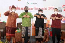 Usai Diresmikan, Transaksi di Pasar Banyuasri Dirancang Berbasis QRIS qris