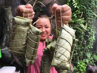 Entil Makanan Khas Nyepi di Desa Wongaya Gede Entil