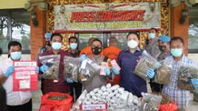 Bandar Besar Ganja Jaringan Sumatera Diringkus Sat Resnarkoba Polresta Denpasar Ganja