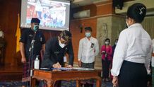Walikota Jaya Negara Lantik Pejabat Pimpinan Tinggi Pratama dan Pejabat Fungsional Lantik