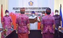 Isi Kekosongan, Bupati Buleleng Lantik Pejabat Baru Lantik