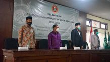 Pj. Sekda Made Toya Ajak Pemuda Muhammadiyah Sinergi Bangun Denpasar Maju Maju