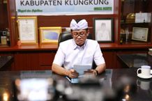 Bupati Klungkung Buka Musrenbang RKPD Tahun 2022 Secara Virtual Musren