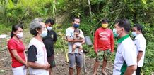 KK Miskin Kena Gusur, Bupati Suwirta Berikan Bantuan Tempat Kos Sementara Bantuan