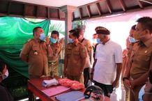 Pantau PPKM di Jembrana, Bupati Tamba Turun Cari Masalah Tamba