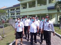 Maksimalkan Pelayanan Kesehatan, Bupati Tamba Tinjau Sarana IPAL, Tempat Ibadah Hingga Vaksinasi di RSU Negara Tinjau