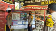 Karo Ops Polda Bali Pantau Langsung Kesiapan Posko PPKM Berskala Mikro di Ubud Tinjau Posko