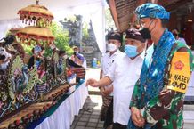 Bupati Tamba Terima Kunjungan Tim Wasev Mabes TNI TMMD