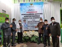 Bupati Tamba Resmikan Gedung Baznas Zakat