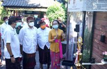 Hadiri Peringatan HUT SMPN 3 Denpasar, Walikota Jaya Negara Tinjau Kesiapan Sekolah Tatap Muka HUT SMPN 3 Denpasar
