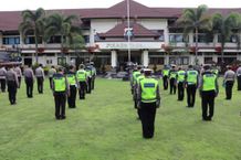 Polres Tabanan Kerahkan Personel Amankan Jalur Wisata Polres Tabanan