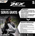 Kontes Foto Bersama All New Honda PCX160, Dealer Honda Cemerlang Hadiahi Voucher Servis Gratis Kontes Foto PCX160