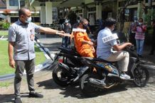 Sat Reskrim Polres Tabanan Gelar Rekontruksi Kasus Pembunuhan Pembunuhan