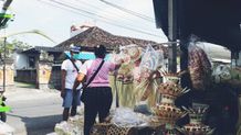 Dampak Pandemi, Omzet Penjualan Penjor Menurun Drastis Jelang Hari Raya Galungan Penjor