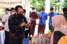 Tinjau Pameran Pengobatan Tradisional, Wagub Cok Ace Harapkan Usada Bali Jadi Alternatif Masyarakat Usada