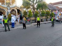 Polres Klungkung Gelar Pengamanan Sholat Idul Fitri 1442 Hijriah Shalat Idul Fitri