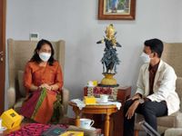 Bintang Puspayoga Ajak KMHDI di Daerah Terlibat dalam Agenda Kunjungannya Bintang Puspayoga