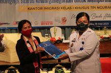 Kantor Imigrasi Ngurah Rai Gelar Sosialisasi Kewarganegaraan Imigrasi