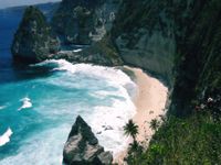 Pesona Keindahan Diamond Beach Nusa Penida Keindahan Diamond Beach Nusa Penida