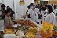Pastikan Kestabilan Harga Kebutuhan Pokok, Disperindag Kota Denpasar Gelar Pemantauan di Pasar Phula Kerti Harga Pokok