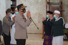 Polres Bangli Menyiapkan Puluhan Personel untuk Pengamanan Sholat Idul Fitri dan Ibadah Kenaikan Isah Almasih Tempat Ibadah