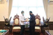 Wagub Cok Ace Sambut Baik Partisipasi UNUD Mengedukasi Warga Terkait Covid-19 Unud