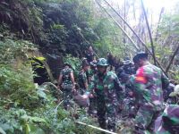 Satgas TMMD Kodim Karangasem Bangun Bak Penampungan Air Bersih Bak Air