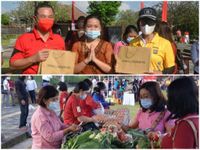 Sambut Bulan Bung Karno, Karangasem Gelar Pasar Gotong Royong, Manjajakan Berbagai Macam Kebutuhan Pokok dengan Harga Terjangkau Bulan Bung Karno