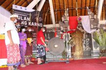 Wakil Bupati Bangli Buka Peringatan Bulan Bung Karno III Desa Kedisan Kintamani Bung Karno