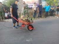 Sambut Hari Lingkungan Sedunia, Dandim Badung Ajak Masyarakat Peduli Kebersihan Kebersihan